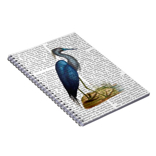 Carnet Héron bleu 3 2 (Côté Droit)