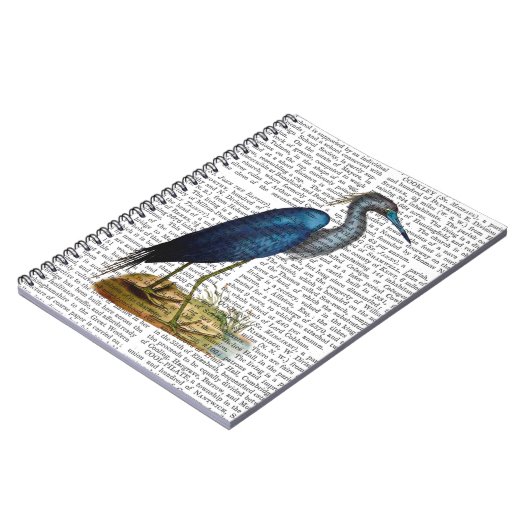 Carnet Héron bleu 3 2 (Côté gauche)