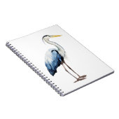 Carnet Héron d'oiseau de mer II personnalisé (Côté Droit)