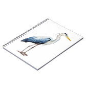 Carnet Héron d'oiseau de mer II personnalisé (Côté gauche)