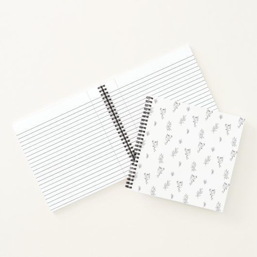 Carnet Hérons de la danse botanique | Ordinateur portable (Intérieur)