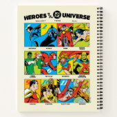 Carnet Héros de l'univers DC™ (Dos)