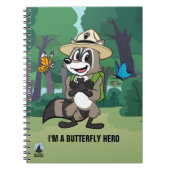 Carnet Héros de papillon de Rick | de garde forestière - (Devant)