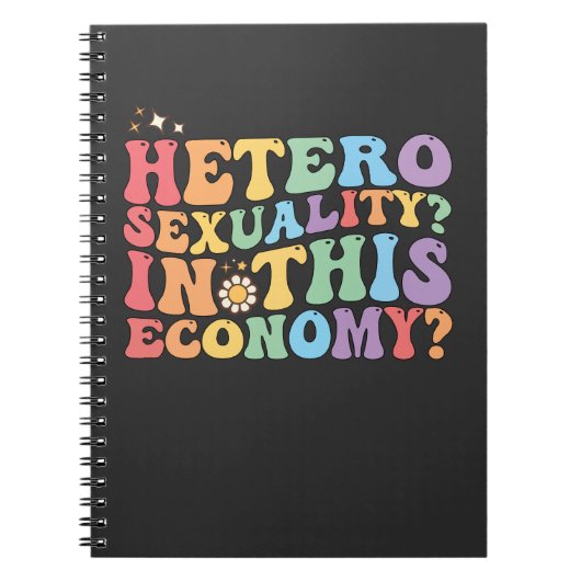 Carnet Hétérosexualité super Dans Cette Économie LGBT (Devant)
