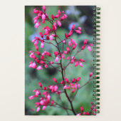 Carnet Heuchera Coral Bells Floral (Verso)