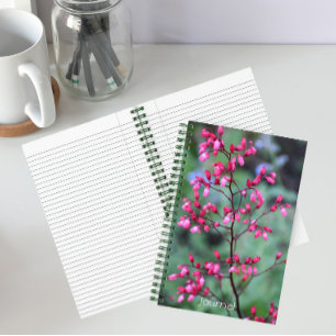 Carnet Heuchera Coral Bells Floral
