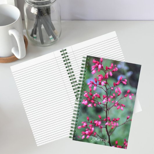 Carnet Heuchera Coral Bells Floral