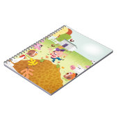 Carnet Heure de compter - la basse cour (Côté gauche)