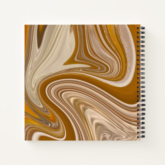 Carnet Heure de la bière Abstraite (Dos)