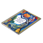 Carnet Heure d'Halloween tombée (Côté gauche)