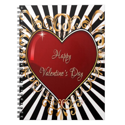 Carnet Heureuse Sainte-Valentin (Devant)