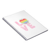 Carnet Heureuse Sainte-Valentin 2023 Idée pour elle (Côté Droit)