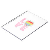 Carnet Heureuse Sainte-Valentin 2023 Idée pour elle (Côté gauche)