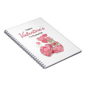 Carnet Heureuse Sainte-Valentin 2023 - Images d'amour ten (Côté Droit)
