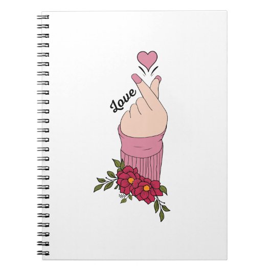 Carnet Heureuse Sainte-Valentin 2023 - Love Images Modern (Devant)