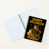 Carnet Heureuse sorcière d'Halloween (Intérieur)