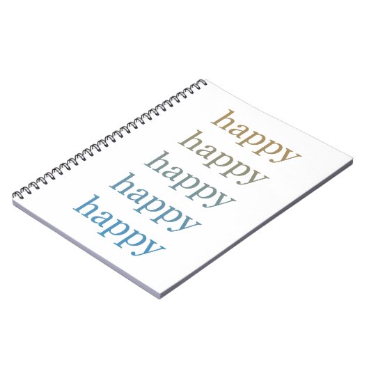 Carnet Heureux (Côté gauche)