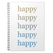 Carnet Heureux (Devant)