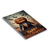 Carnet heureux citrouilles d'Halloween (Côté Droit)
