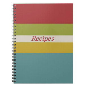 Carnet heureux de recette de cuisine