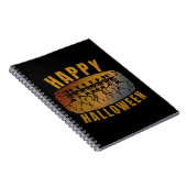 CARNET HEUREUX HALLOWEEN DANSER SKELETON (Côté Droit)