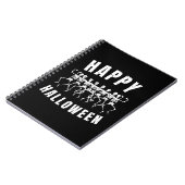 CARNET HEUREUX HALLOWEEN DANSER SKELETONS (Côté gauche)
