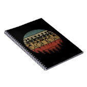 CARNET HEUREUX HALLOWEEN SKELETON DANSE (Côté Droit)