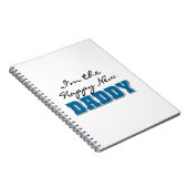 Carnet Heureux nouveaux cadeaux papa (Côté Droit)