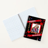 Carnet Heureux voeux d'anniversaire : PersonnaliséCarnet  (Intérieur)