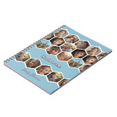 Carnet Hexagon Family Photo Collage (Côté gauche)