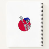 Carnet Hey Amis Cool et drôle Squelette (Dos)
