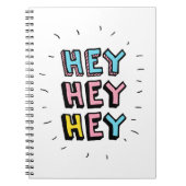 Carnet Hey Hey (Devant)