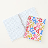 Carnet Hibiscus Coloré, Motif De Fleurs (Intérieur)