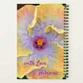 Carnet Hibiscus cultiver mon jardin avec l'amour jardiner (Verso)