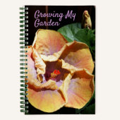 Carnet Hibiscus cultiver mon jardin avec l'amour jardiner (Recto)