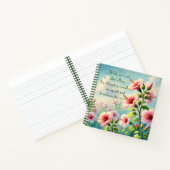 Carnet Hibiscus Flowers & Devis (Intérieur)