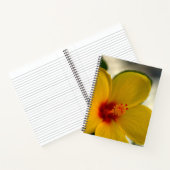 Carnet Hibiscus jaune (Intérieur)