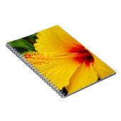 Carnet Hibiscus jaune vif (Côté Droit)