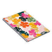 Carnet Hibiscus & Monstera : Vibrance tropicale (Côté Droit)