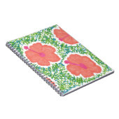 Carnet Hibiscus Pop Art Motif (Côté Droit)