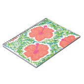 Carnet Hibiscus Pop Art Motif (Côté gauche)