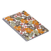 Carnet Hibiscus tiger motif (Côté Droit)