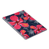 Carnet Hibiscus Tropical Fleurs été Design (Côté Droit)