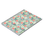 Carnet Hibiscus tropical Floral (Côté gauche)