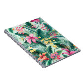 Carnet Hibiscus tropicaux : Motif Floral sans joint (Côté Droit)