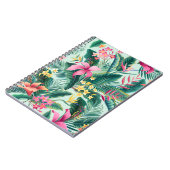 Carnet Hibiscus tropicaux : Motif Floral sans joint (Côté gauche)