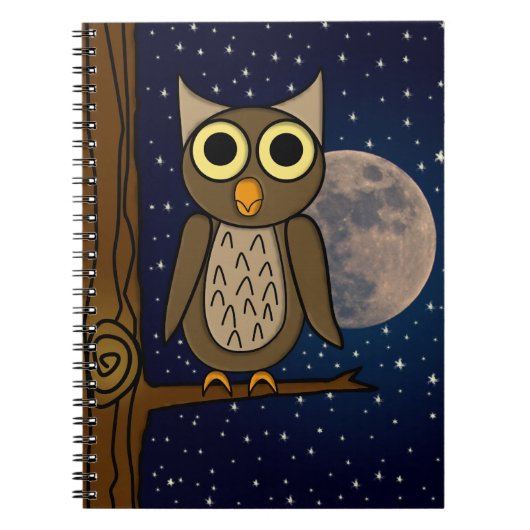 Carnet hibou (Devant)