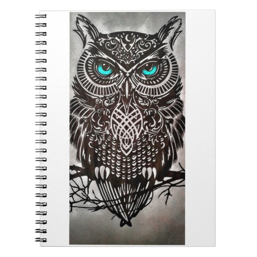 Carnet hibou (Devant)