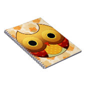 Carnet Hibou adorable d'automne (Côté Droit)