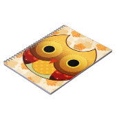 Carnet Hibou adorable d'automne (Côté gauche)